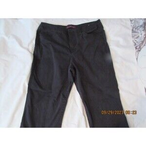 Gloria Vanderbilt Made in Jordan black jean pants back pockets stretch size 14